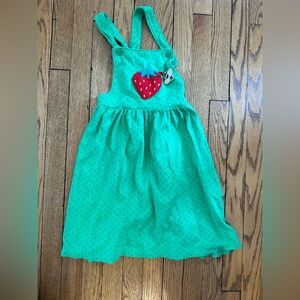 Frugi Girls Jumper with Strawberry Design